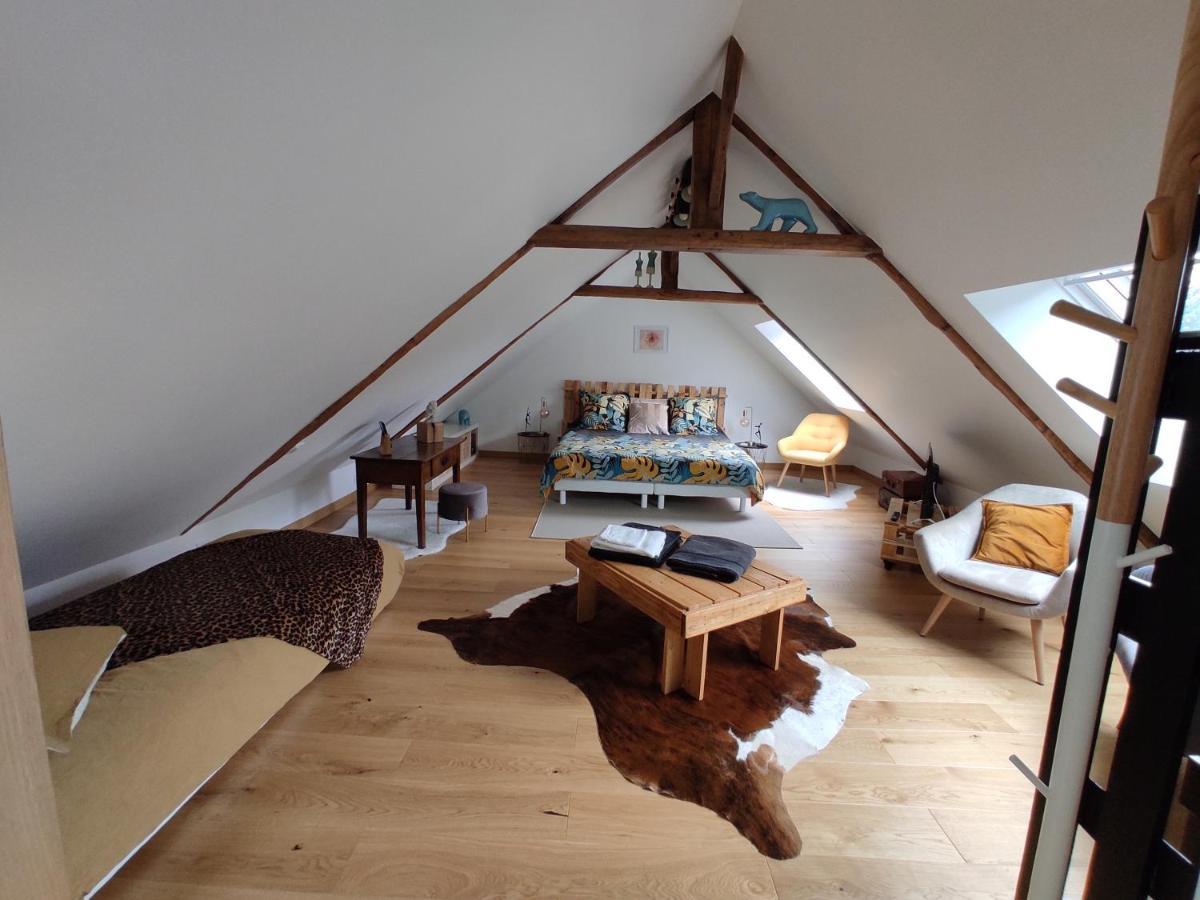 Aux Trois Palmiers Bed & Breakfast Saint-Brieuc Ngoại thất bức ảnh