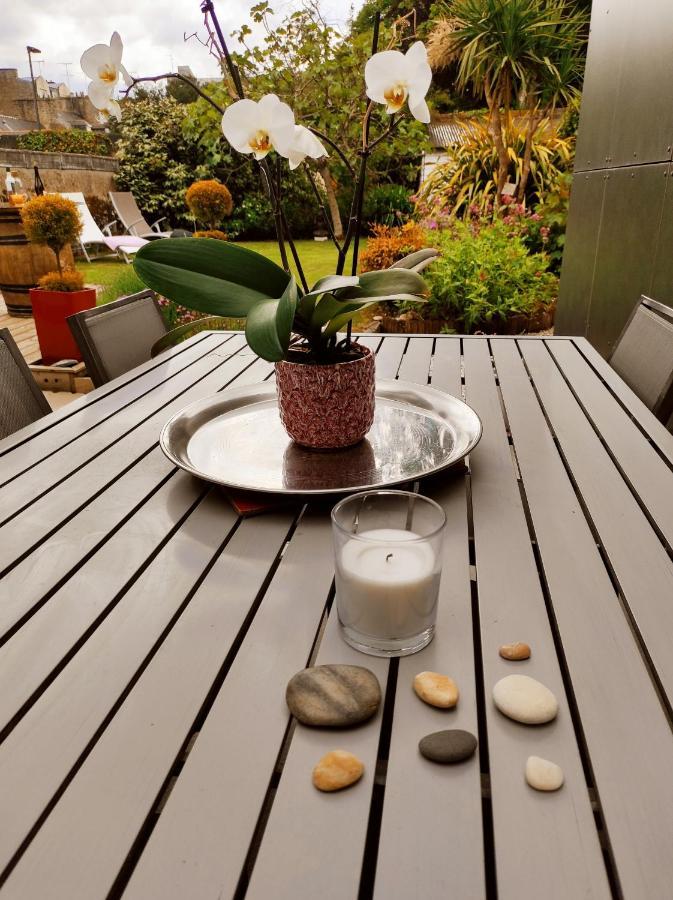 Aux Trois Palmiers Bed & Breakfast Saint-Brieuc Ngoại thất bức ảnh