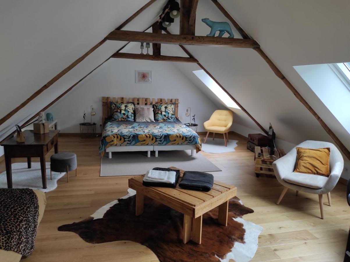 Aux Trois Palmiers Bed & Breakfast Saint-Brieuc Ngoại thất bức ảnh