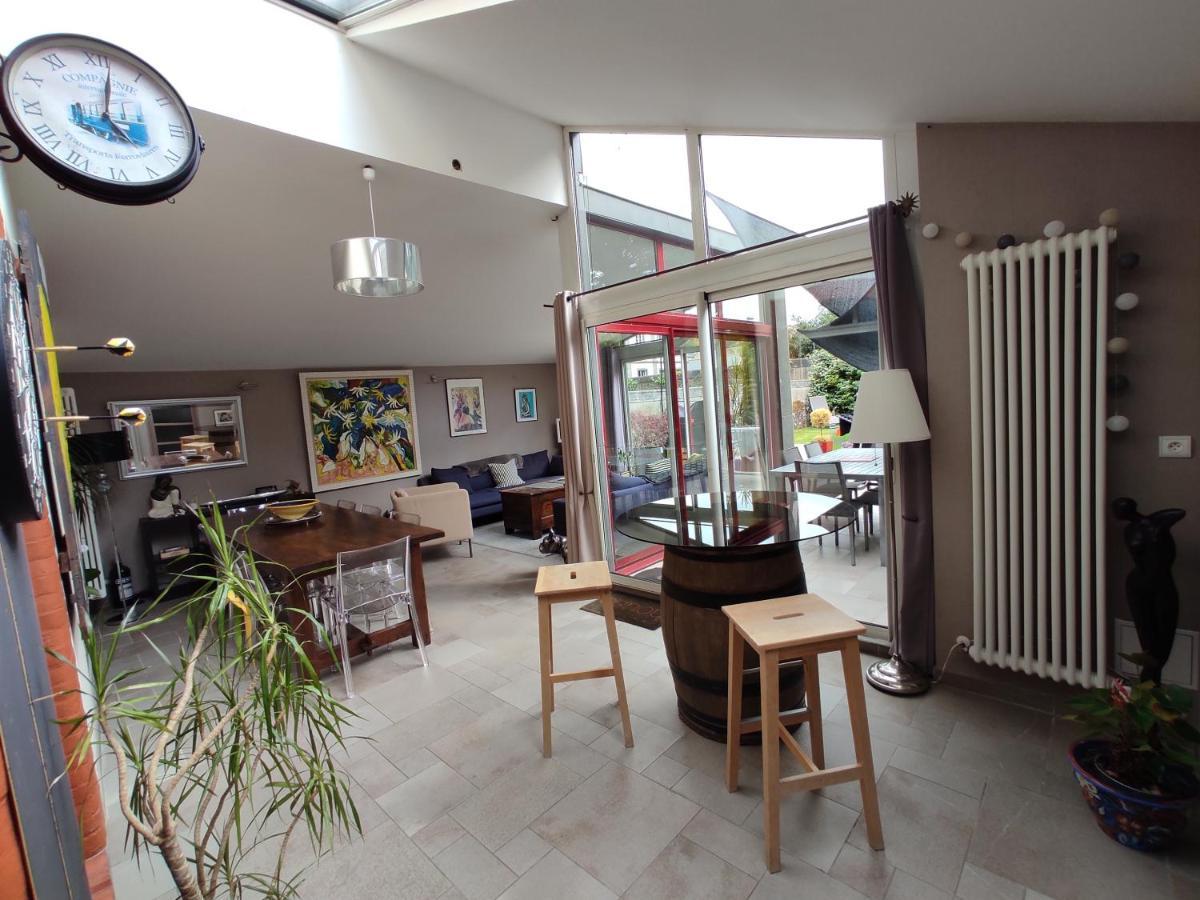 Aux Trois Palmiers Bed & Breakfast Saint-Brieuc Ngoại thất bức ảnh