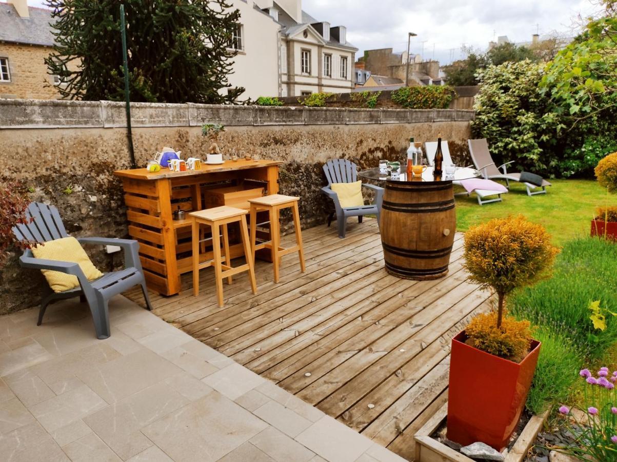 Aux Trois Palmiers Bed & Breakfast Saint-Brieuc Ngoại thất bức ảnh
